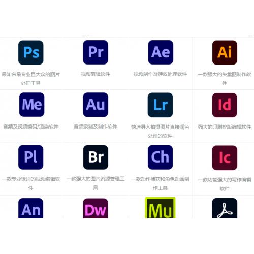 Adobe全家桶带安装教程图文