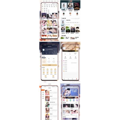 价值980的uniapp小说漫画APP小说源码/会员阅读/月票功能
