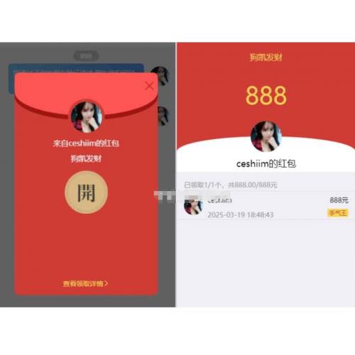 im即时通讯支持红包收发分销功能 带内嵌web页面