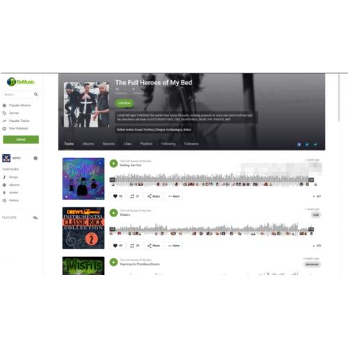 BeMusic3.0.9 PHP音乐平台系统 音乐共享上传网站源码